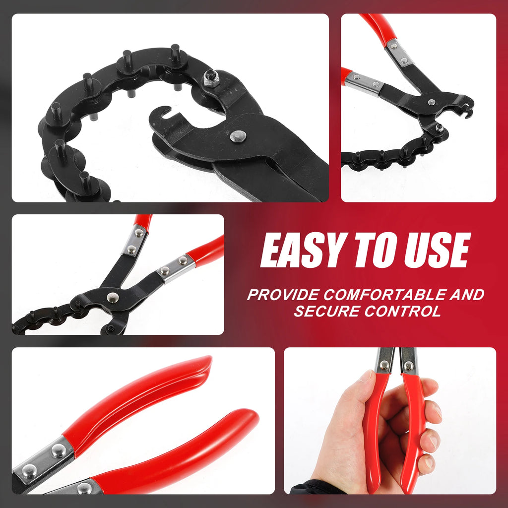 Carbon Steel Chain Exhaust Pipe Cutter 3/4" to 3-1/4" Pipe Cutting Tool Richie's