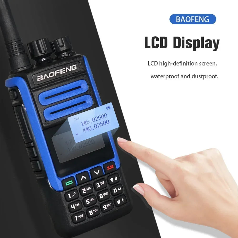 BaoFeng BF-H7 10W Dual Band UHF/VHF Walkie Talkie Two-Way Radio Two-Way Radio Richie's