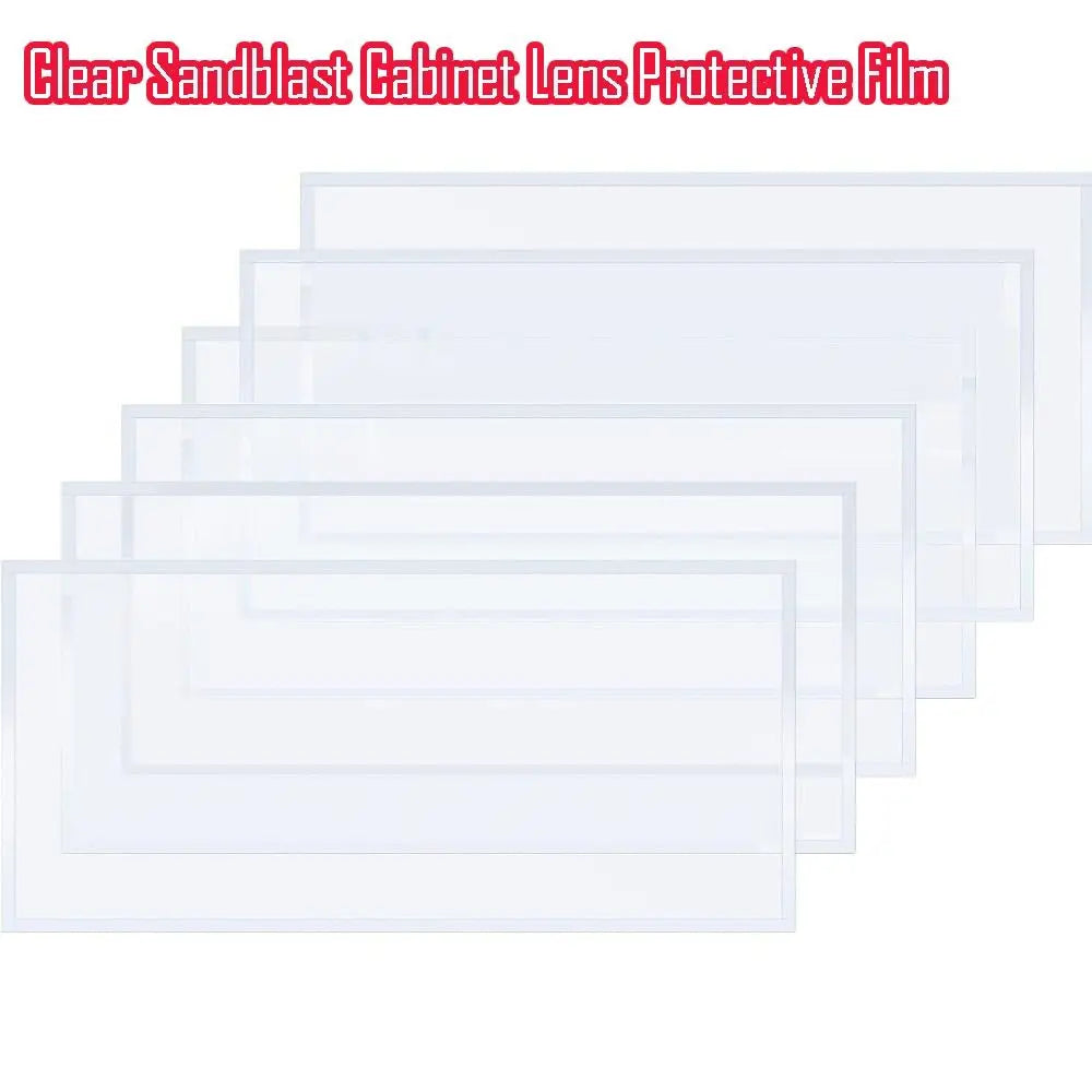 Sandblast Cabinet Lens Protective Film – Self-Adhesive PP Cover Lens Protective Film Richie's
