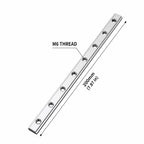 Aluminum Alloy Miter Track Jig T-Slot M6 Slider Rail Guide Miter Track Jig Richie's 200mm