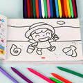 Kids Coloring & Doodle Drawing Book – Fun Art Gift for Children Kids Activity Book Richie's 1pc - Random