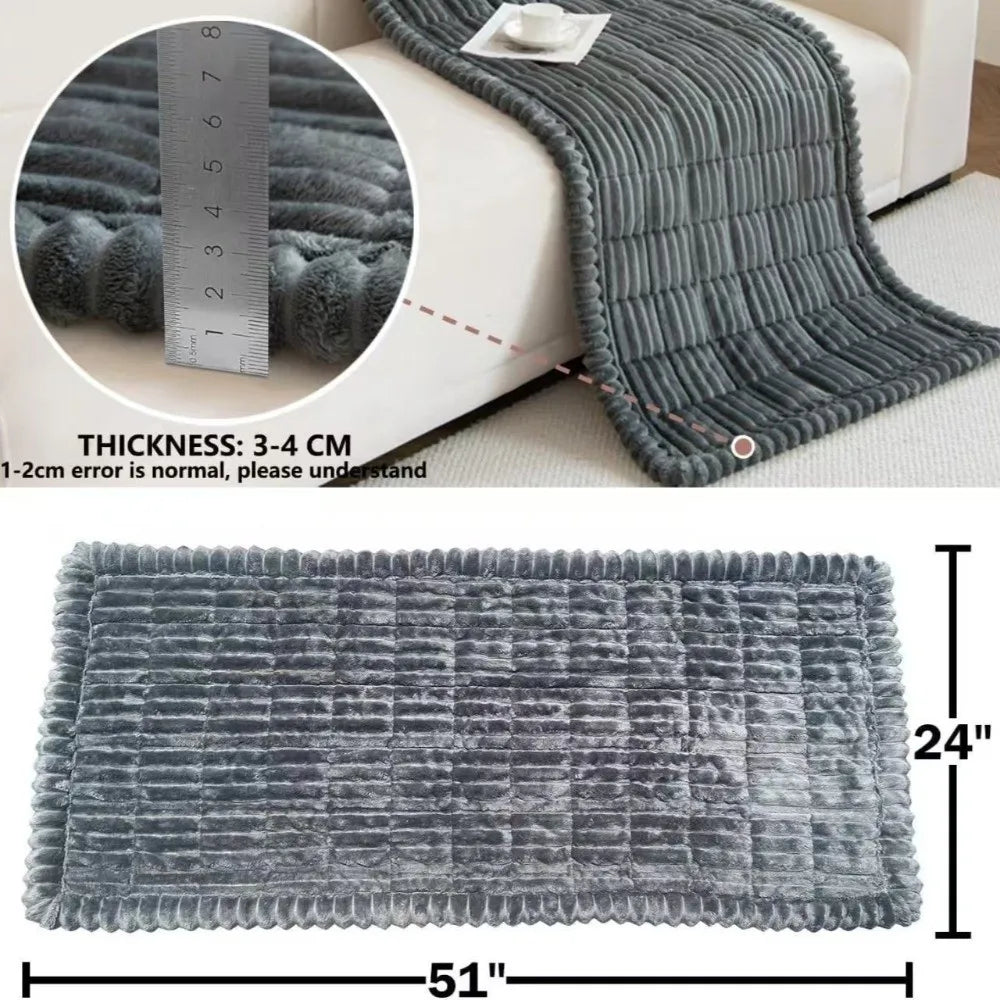 Washable Flannel Dog Car Seat Cover & Backseat Pet Bed Mat Dog Car Seat Cover Richie's