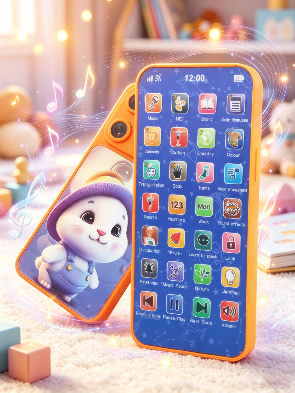 Kids' Smart Educational Toy Smartphone Ages 3–6 | Gift Idea Educational Toy Phone Richie's