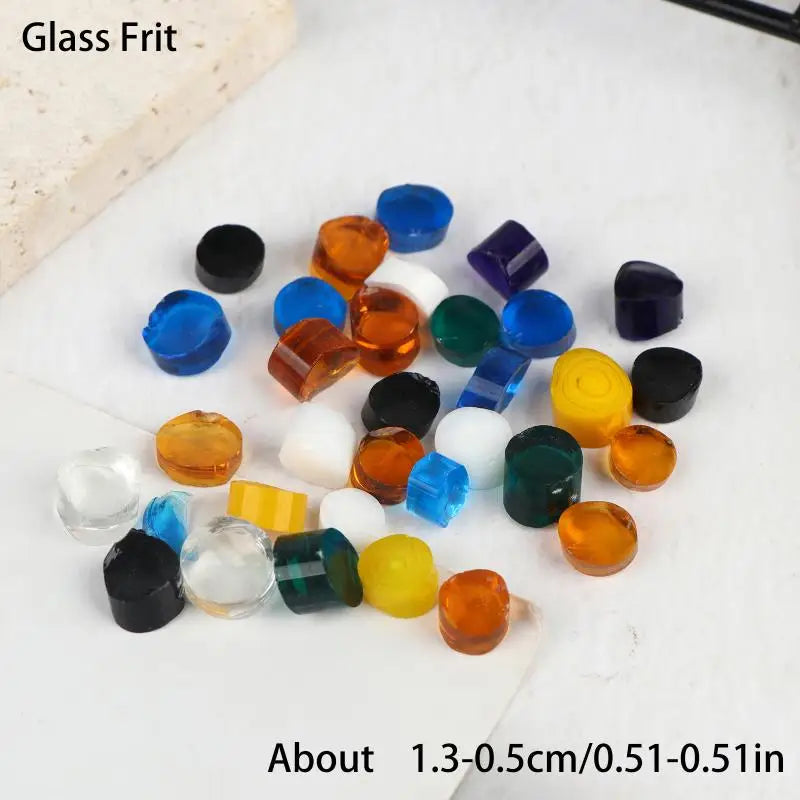 28g Opal Confetti Glass for DIY Jewelry & Fused Glass Art Jewelry Making Glass Richie's A3
