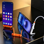 360° Rotating Phone Stand with 100W Type-C Fast Charging Cable Phone Charging Stand Richie's