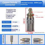 HPA Quick Release Adapter G1/8 BSP 8mm Male Nipple Air Socket Quick Release Adapter Richie's A23