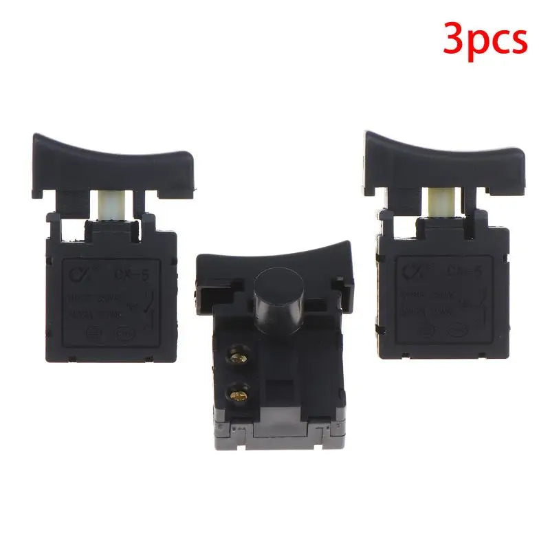 Electric Chainsaw 08083 Trigger Switch Durable Replacement Chainsaw Replacement Switch Richie's 3Pcs