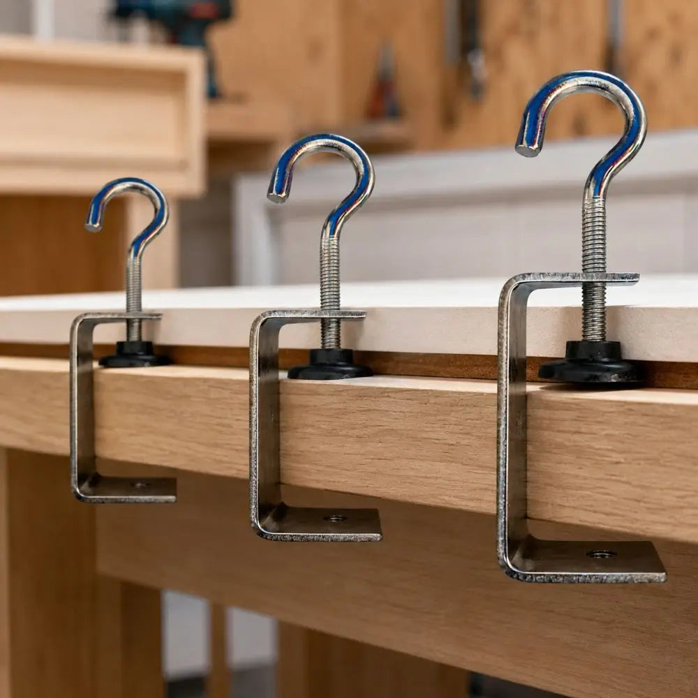304 Stainless Steel C-Clamp Hook Adjustable 20–100mm | Hardware C-Clamp Hardware Richie's
