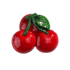 3D Fruit Fridge Magnets – Realistic Resin Refrigerator Stickers Decorative Fridge Magnet Richie's Cherry