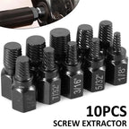10-Piece Screw Extractor Kit – Broken Bolt & Stud Remover Screw Extractor Kit Richie's