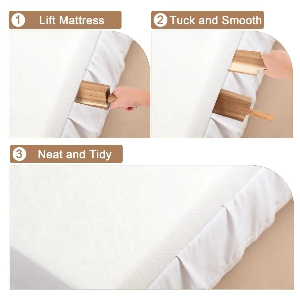 Wooden Mattress Lifter & Sheet Tucker Tool Set – 2 Pcs Bed Making Tool Set Richie's