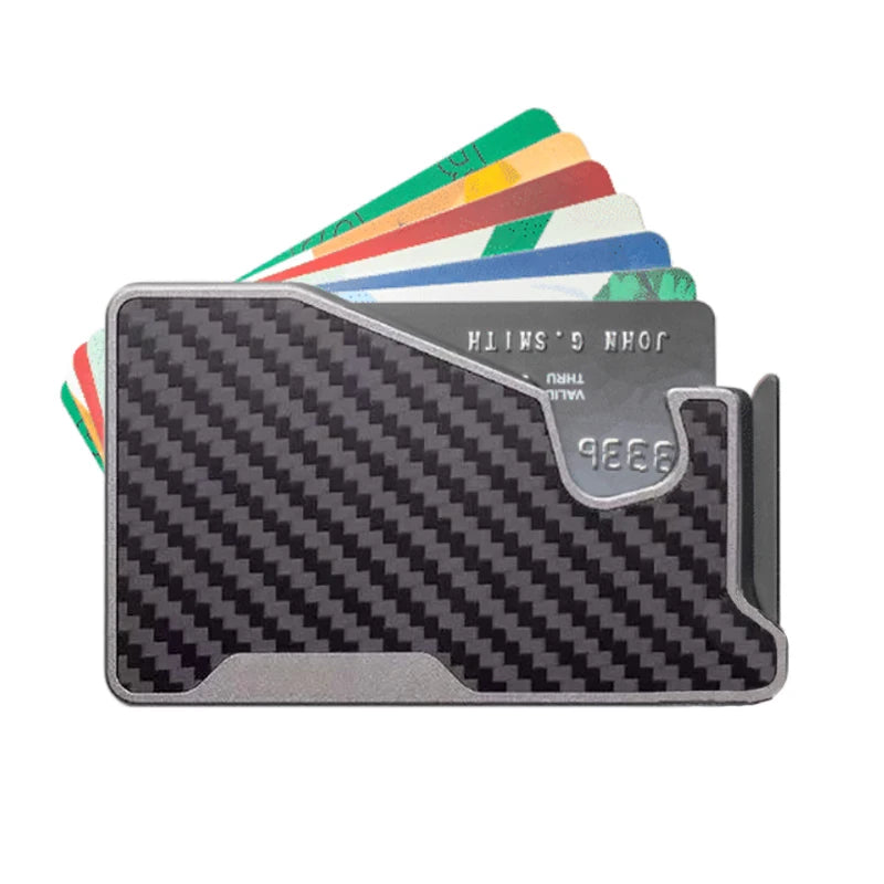 Zeeker MagSafe Magnetic Card Wallet RFID Blocking Slim Men's Magnetic Card Wallet Richie's grayvoluntarily