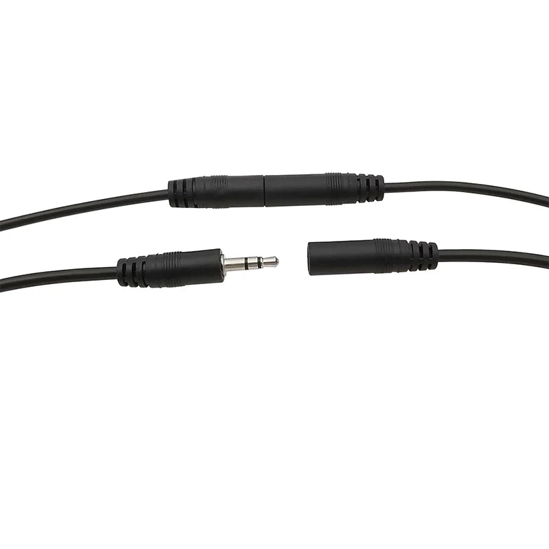 5Pcs 3.5mm AUX Male Female Extension Cable DIY Audio Repair Audio Extension Cable Richie's