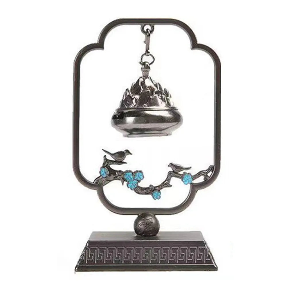 Chinese Style Zinc Alloy Hanging Incense Burner & Holder Incense Burner Richie's 5