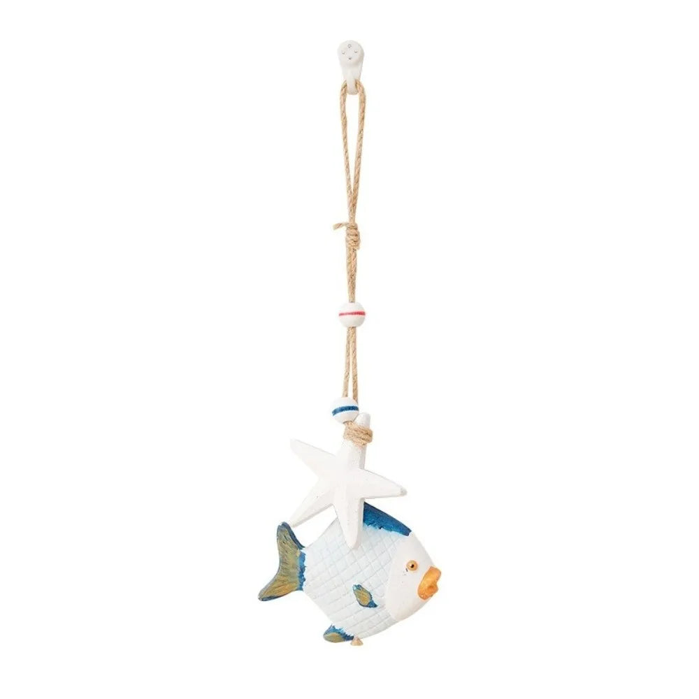 Wooden Ocean Animal Wall Pendant – Mediterranean Sea Decor Wall Pendant Decor Richie's