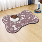 Diatomaceous Earth Pet Placemat – Non-Slip Absorbent Mat Pet Feeding Mat Richie's