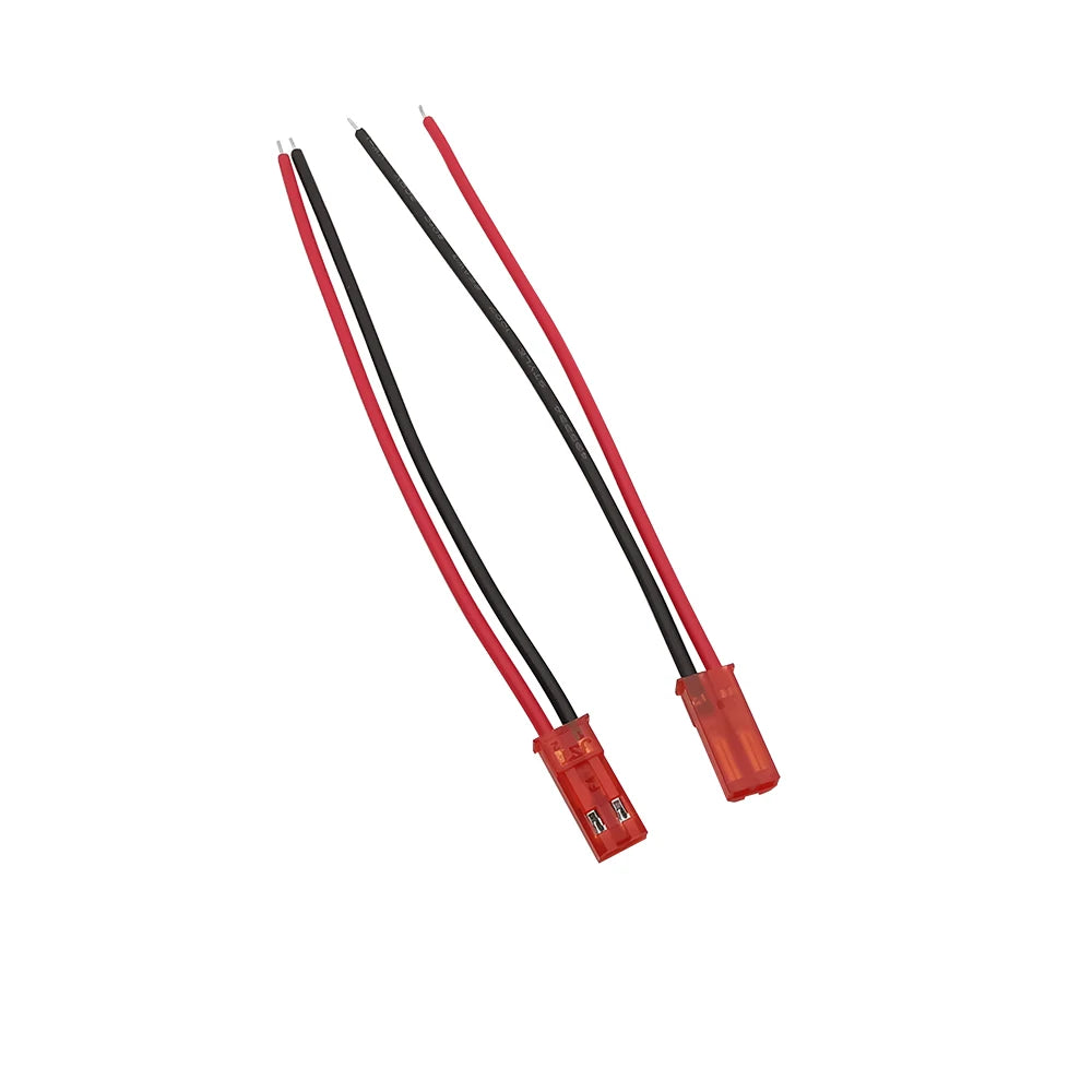 JST SYP 2-Pin Connector Male Female 22AWG Wire – LED RC DIY Wire Plug Connector Richie's