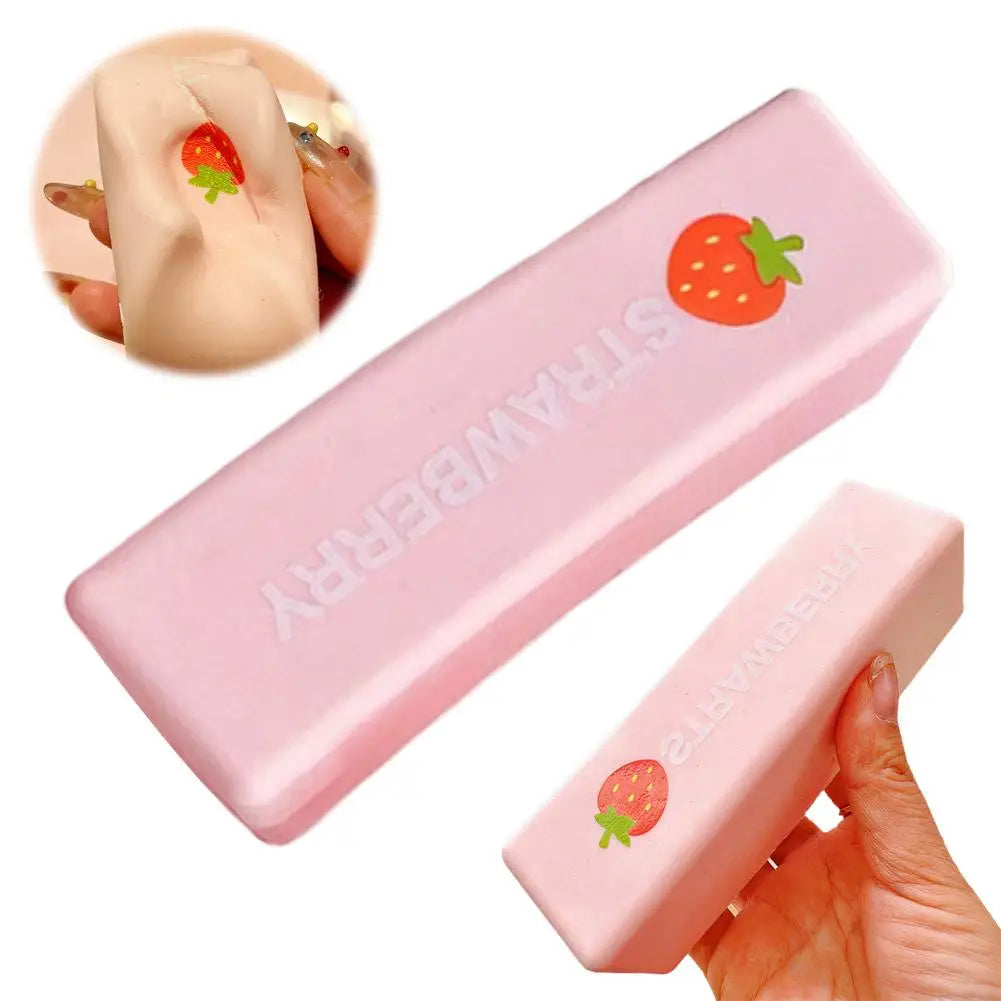 Strawberry Milk Stick Sensory Fidget Squeeze Toy – Silicone Sensory Fidget Toy Richie's