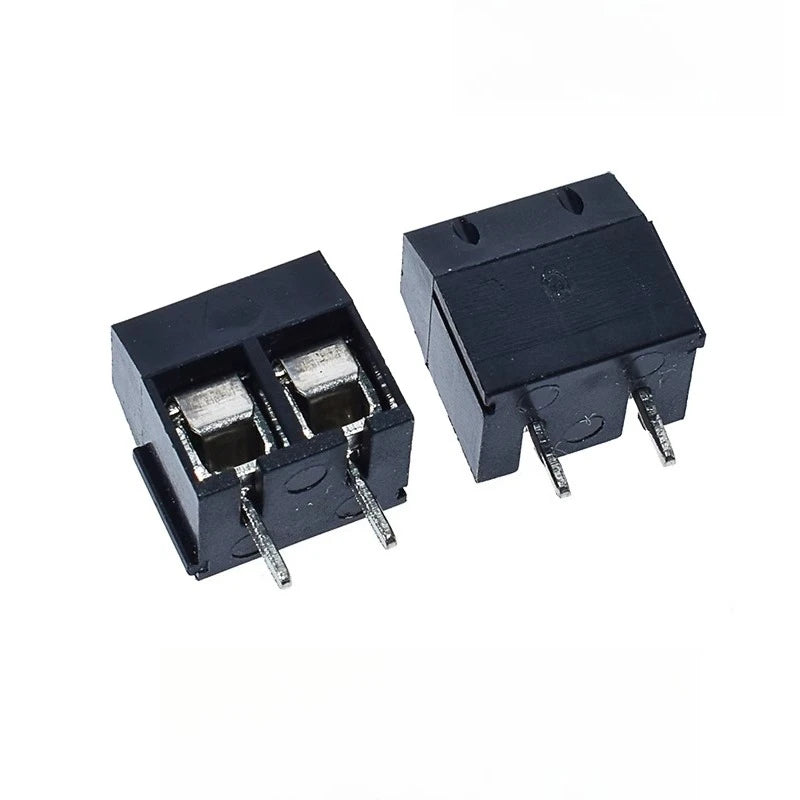 KF301 PCB Screw Terminal Block 5.0mm 2-Pin Connector Kit PCB Terminal Connector Richie's 2P 10PCS 5.0mm Pitch