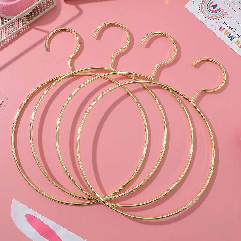 4Pcs Metal Round Ring Scarf Hanger Closet Organizer for Ties & Belts Scarf Hanger Organizer Richie's