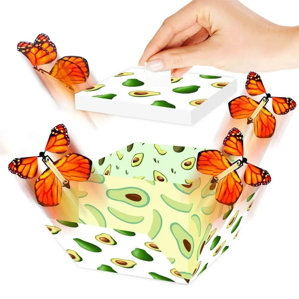 Pop-Up Flying Butterfly Surprise Gift Box | Birthday & Party Surprise Gift Box Richie's E