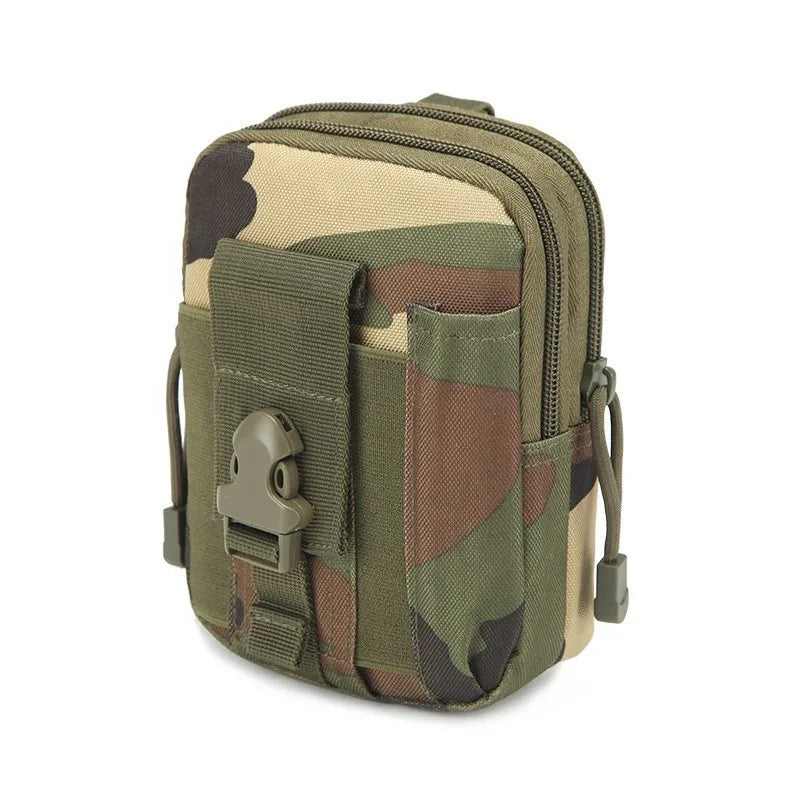 Tactical Leg Bag Multi-Pocket Waist Fanny Pack Belt Bag Tactical Waist Bag Richie's jungle camouflage