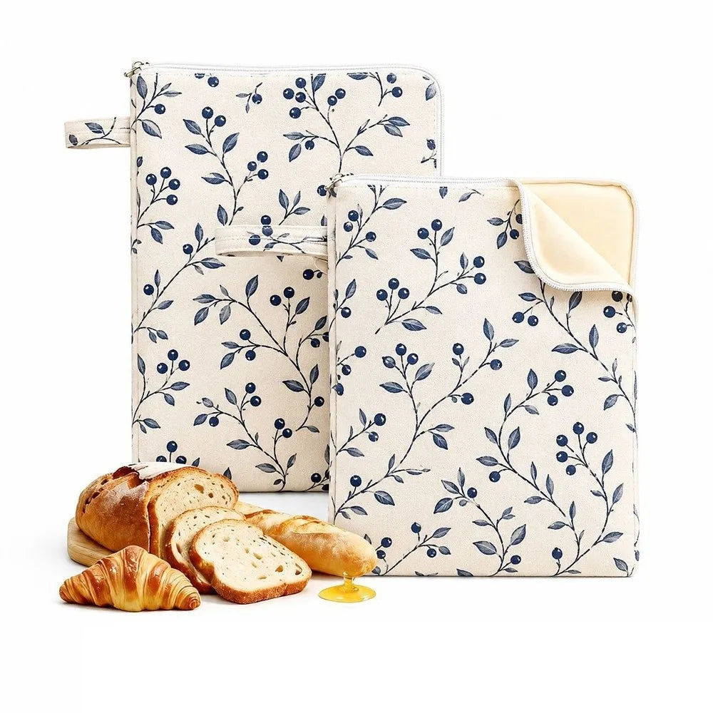 Reusable Beeswax Bread Bag – Organic Linen Sourdough Storage Bread Storage Bag Richie's 8