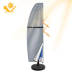 APWIKOGER Patio Umbrella Cover Waterproof Anti-UV with Zipper Patio Umbrella Cover Richie's