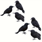 Realistic Feathered Crow Raven Halloween Decoration Ornament Halloween Decoration Richie's