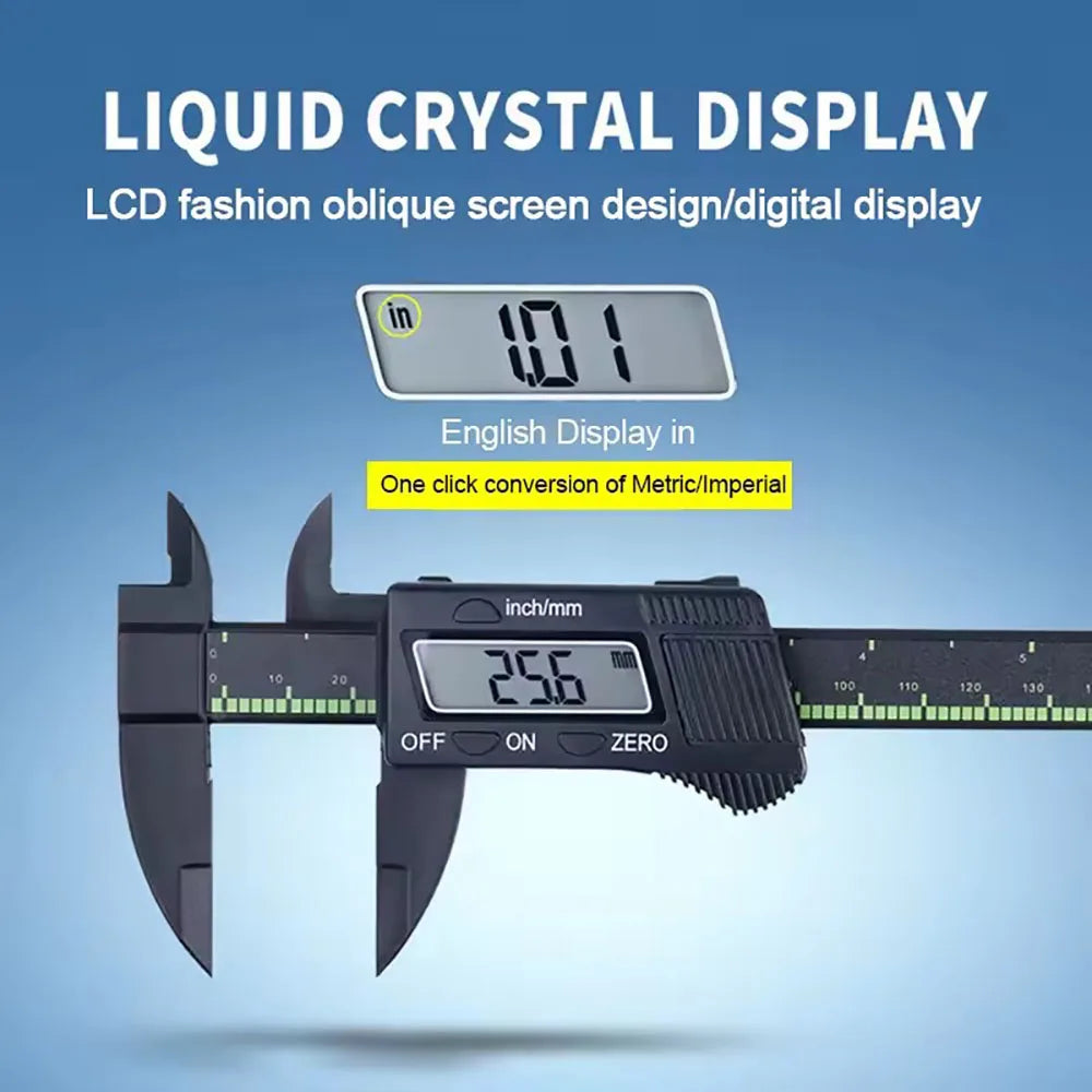 FTBTOC Digital Caliper 150mm Precision Measuring Tool Digital Caliper Richie's