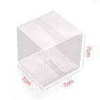 Square Candy Favor Boxes for Weddings & Parties – 10 Pack Party Favor Boxes Richie's 7x7x7cm 5x5x5cm