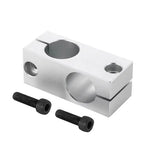 Aluminum Cross Clamp Pipe Fixing Bracket – Same & Diff Diameter Pipe Fixing Clamp Richie's Same 13x13mm