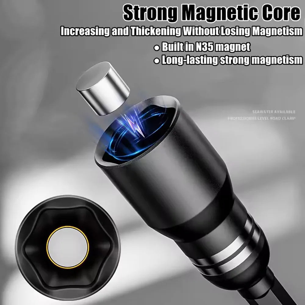 CR-V Steel Magnetic Hex Nut Socket Driver Drill Bit Adapter Socket Driver Bit Richie's