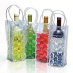 Portable PVC Wine Bottle Freezer Bag – Insulated Cooler Tote Bottle Cooler Bag Richie's