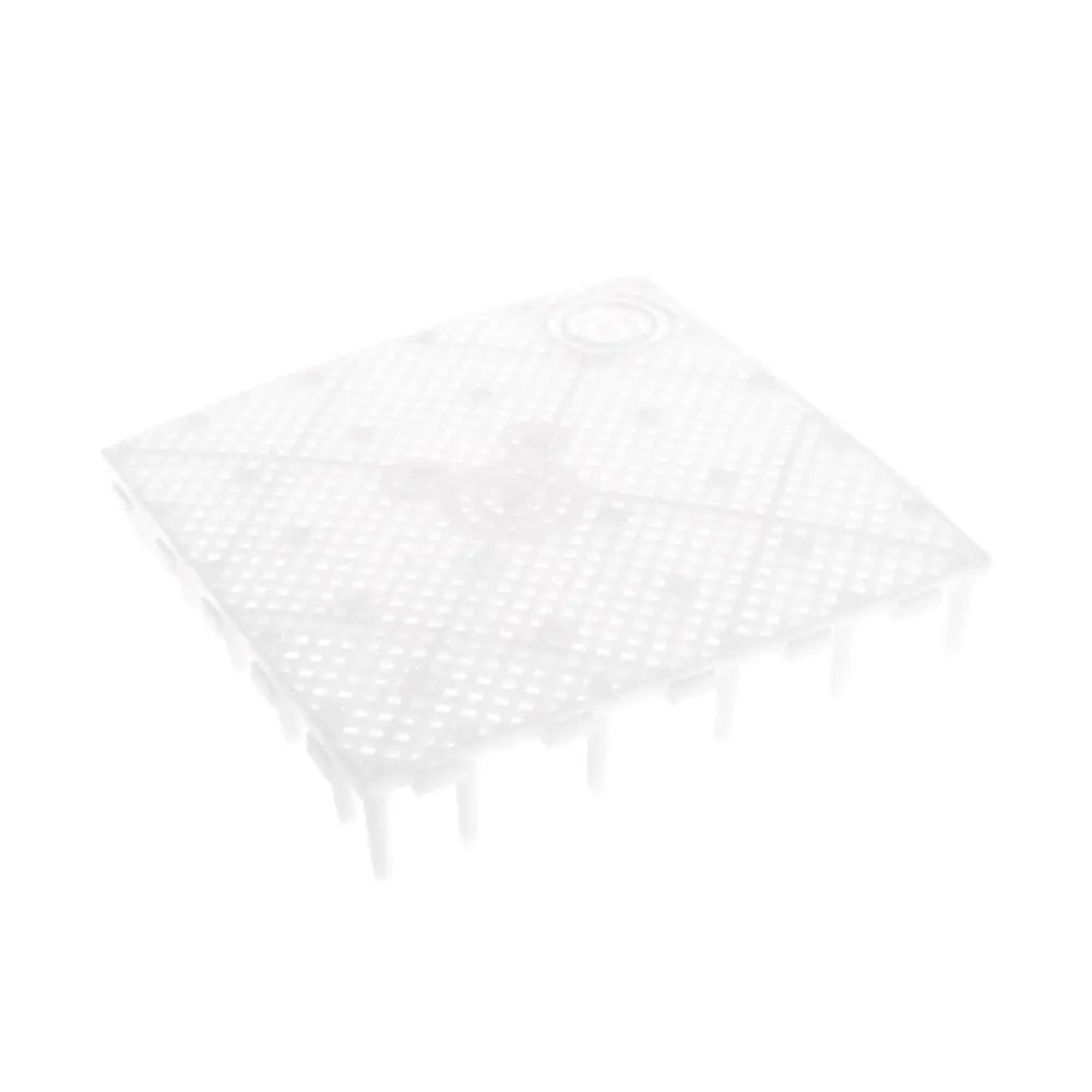 Plastic Aquarium Bottom Filter Plate & Grid Divider Tray Aquarium Filter Plate Richie's White-A