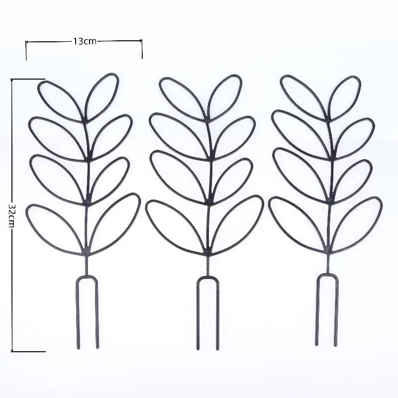 3-Pack Plant Support Frames for Climbing Plants & Vegetables Plant Support Frame Richie's Leaf 3pcs