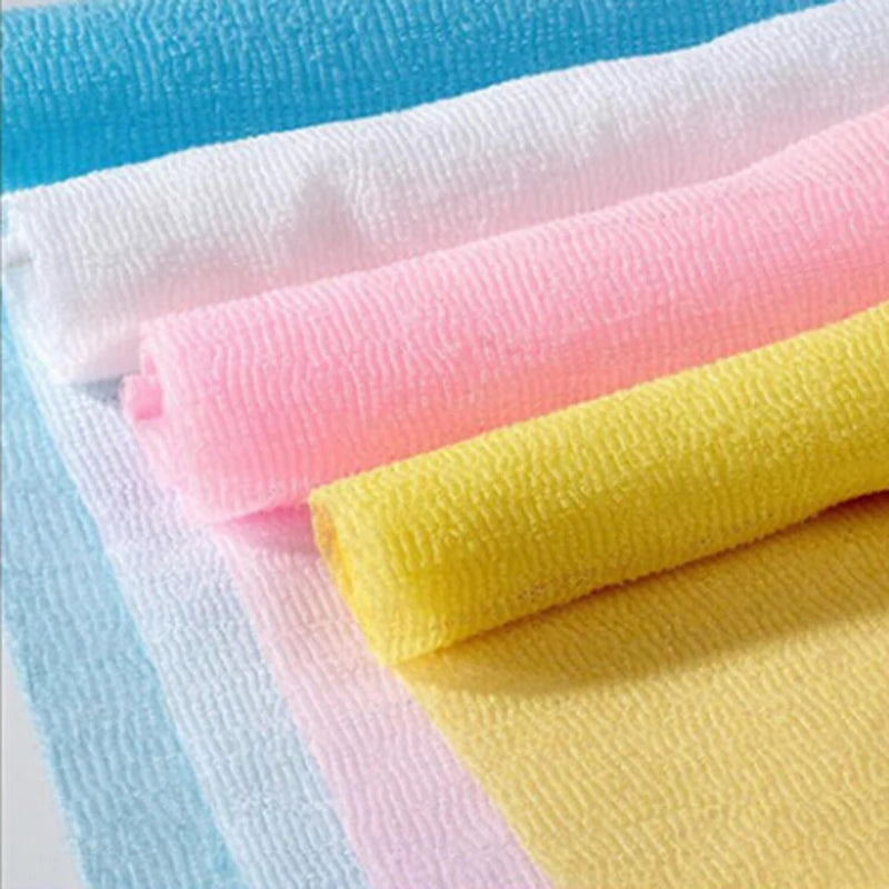 Long Strip Nylon Body Scrubber – Back Exfoliating Bath Brush Bath Body Scrubber Richie's