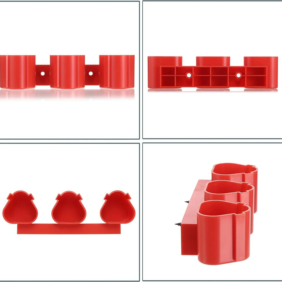 Wall Mount Battery Holder for Milwaukee M12 & Bosch 12V Battery Storage Rack Richie's