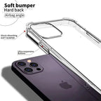 FUCHU Air-Bag Clear Case iPhone 17 Pro Max &amp; 18 – TPU Phone Case Richie's