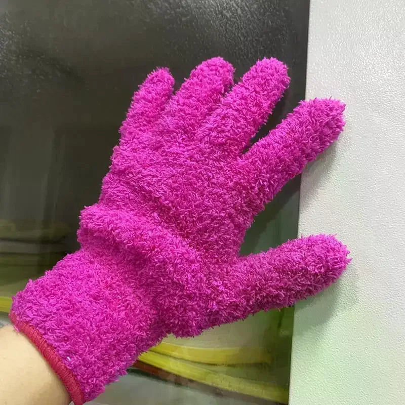 Microfiber Dusting Gloves – Stretchable Cleaning Gloves for Home & Car Microfiber Cleaning Gloves Richie's