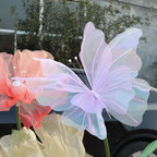 50cm Giant 3D Silk Gauze Artificial Butterfly Wedding Decor Party Decoration Prop Richie's
