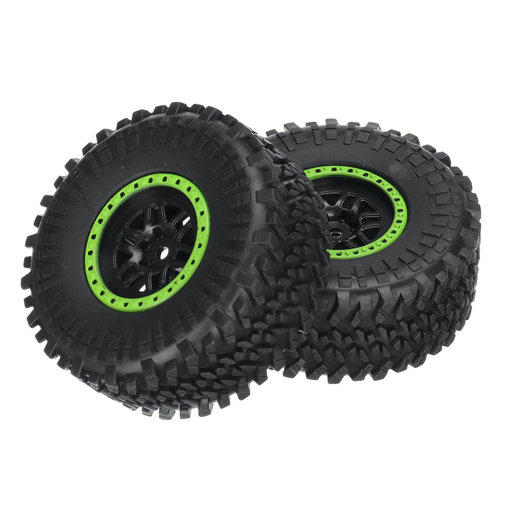 ZLL SG201 SG202 PRO/MAX 1/20 RC Car Tires & Wheels 2PCS RC Car Spare Parts Richie's Green No plug