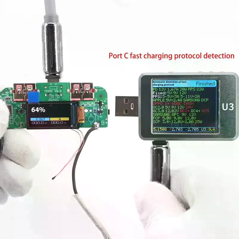 22.5W Bidirectional Fast Charger Module DIY Power Board Type-C USB Charger Module Board Richie's