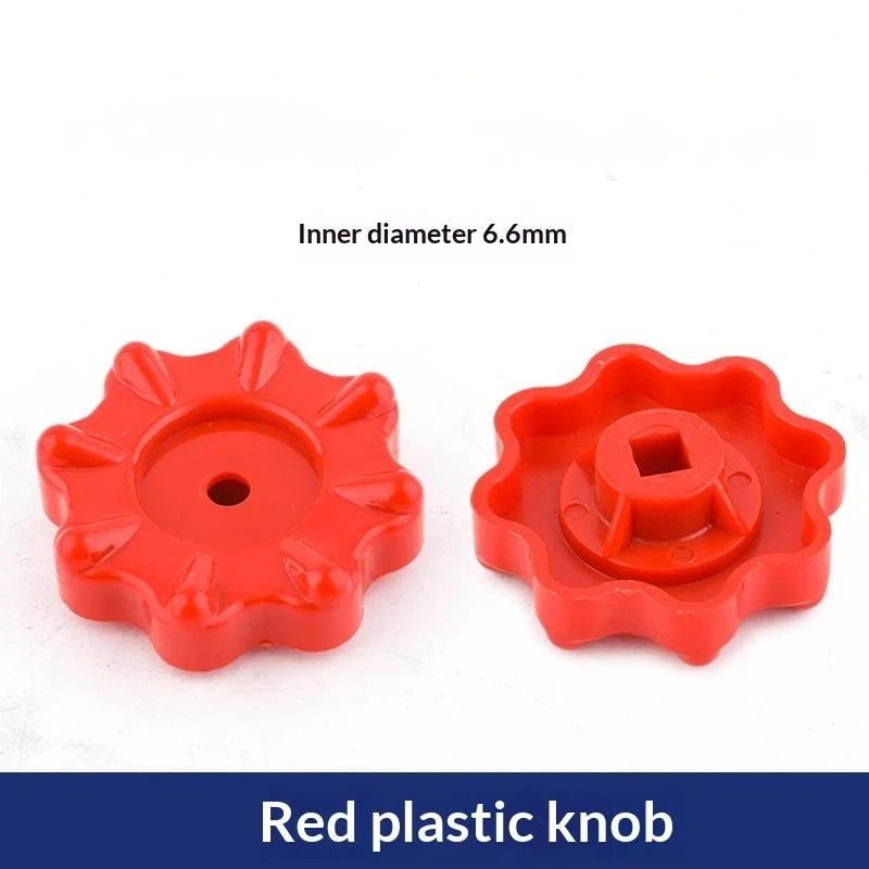 Replacement Wheel Knob Handle – AC Manifold Gauge & Faucet Valve Valve Knob Handle Richie's Red-1pc
