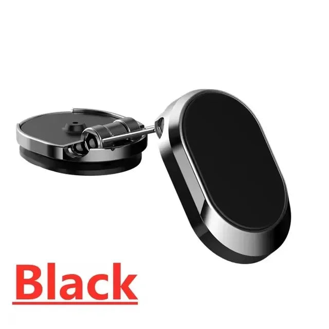 1080° Rotatable Magnetic Car Phone Holder | Universal Fit Car Phone Mount Richie's Black
