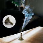 100pcs Alloy Backflow Incense Cone Holders Funnel Tray Set Incense Cone Holder Richie's