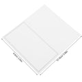 100Pcs Gold Foil Blank Tent Name Cards for Weddings & Parties Table Place Cards Richie's Silver