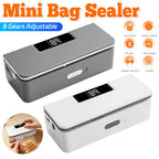 APWIKOGER Rechargeable Mini Bag Sealer – 8-Level Heat Sealer Heat Bag Sealer Richie's