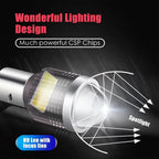 BA20D LED Motorcycle Headlight 12000LM Hi/Lo Beam 12V Fog Lamp LED Motorcycle Headlight Richie's