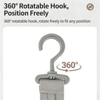 8-Clip Hat Storage Hanging Bag | Door & Wardrobe Organizer Hat Storage Organizer Richie's